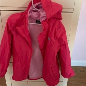 Girls rain coat